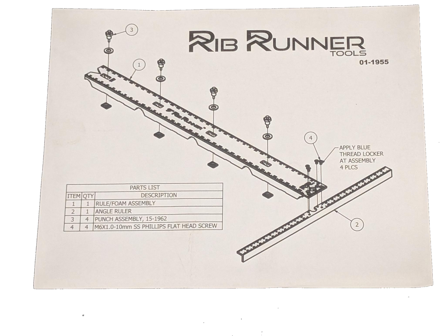 RIB RUNNER® METAL ROOFING AND SIDING TOOL