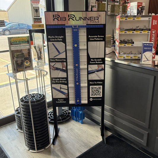 Product Display for 9" Rib Runner Tool