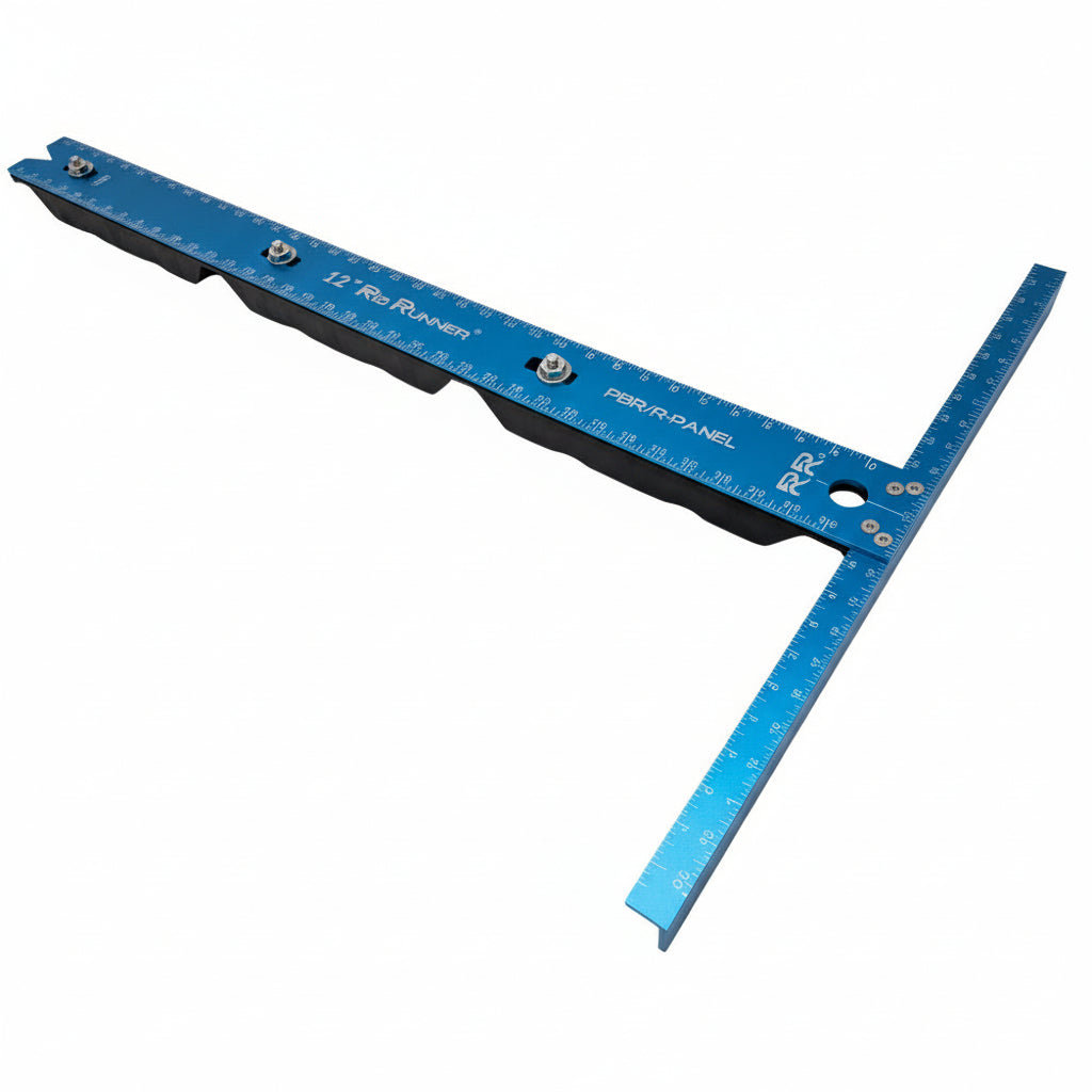 Rib Runner® Metal Roofing And Siding Tool - 12" PBR/R-Panel