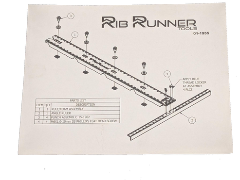 RIB RUNNER® METAL ROOFING AND SIDING TOOL – Rib Runner Tools